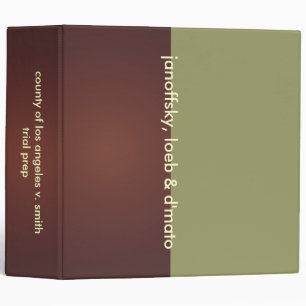 classeurs de la préparation des procès d'un cabine