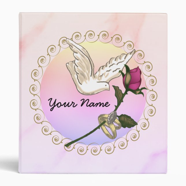 classeurs de Mariages roses (Devant)