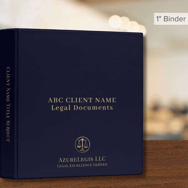 Classeurs Élégants Simples pour Avocats (Créateur téléchargé)