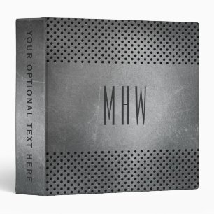 Classeurs faits sur commande de monogramme et de