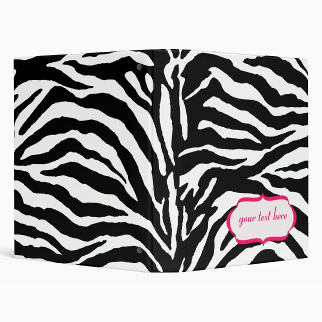 classeurs imprimés Zebra (Arrière-plan)