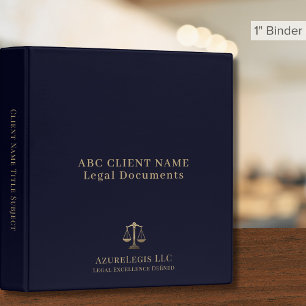 Classeurs professionnels simples pour avocats