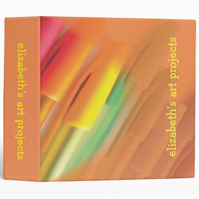 classeurs scolaires (Devant/Côté)