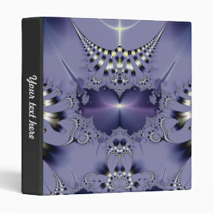Classeurs vinyle Fleur Violette