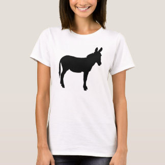 Classez le T-shirt blanc simple de dames de M avec