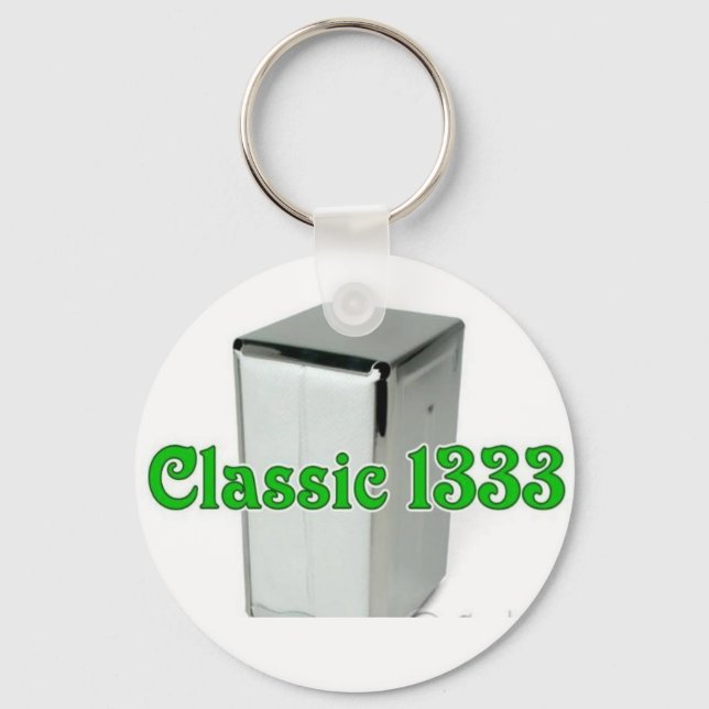 Classic1333 Keychain (Front)