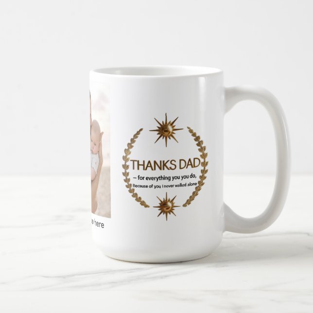 Classic 15 oz Personalized Mug (Right)