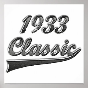 Classic 1933 Poster