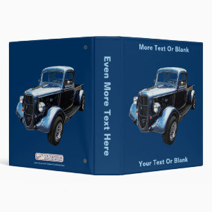 Classic 1937 Famous American Make Pickup Binder