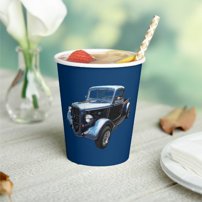 Classic 1937 Famous American Make Pickup Paper Cups (Insitu)