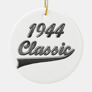 Classic 1944 ceramic ornament