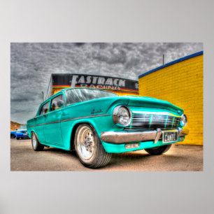 Classic 1960s Australian EH Holden Special Poster