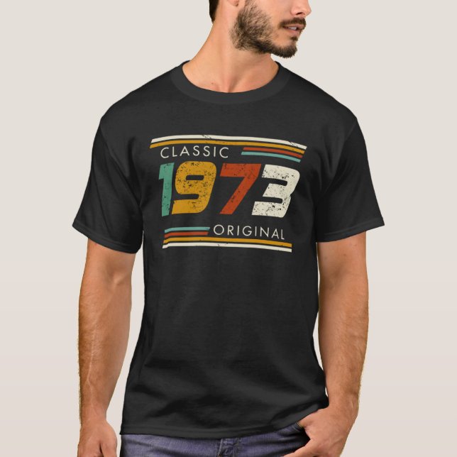 Classic 1973 Original Vintage T-Shirt (Front)
