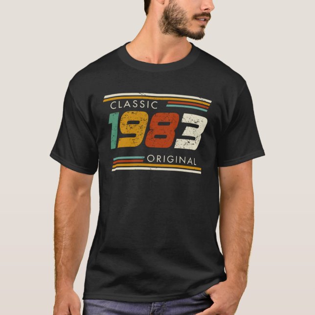 Classic 1983 Original Vintage T-Shirt (Front)