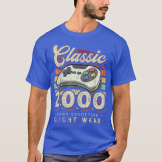 Classic 2000 22nd Birthday Retro Video Game Contro T-Shirt