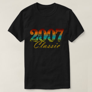 Classic 2007 Tee Born in 2007 Birthday Gifts