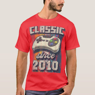 Classic 2010 12th Birthday Retro Video Game Contro T-Shirt