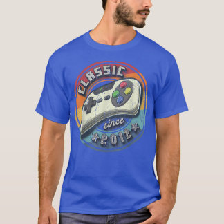 Classic 2012 10th Birthday Retro Video Game Contro T-Shirt