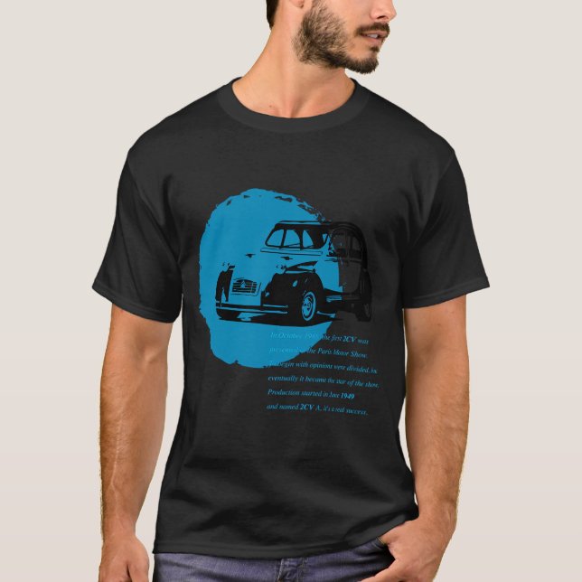 Classic 2Cv  T-Shirt (Front)
