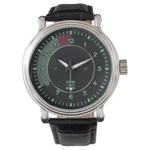 Classic 356 rev counter, old air-cooled sports car watch
