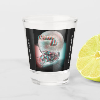 Classic 3D Motorcycle Shot Glass