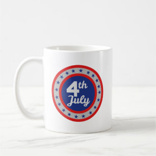 Classic 4th of July Independence Day T-Shirt Coffee Mug