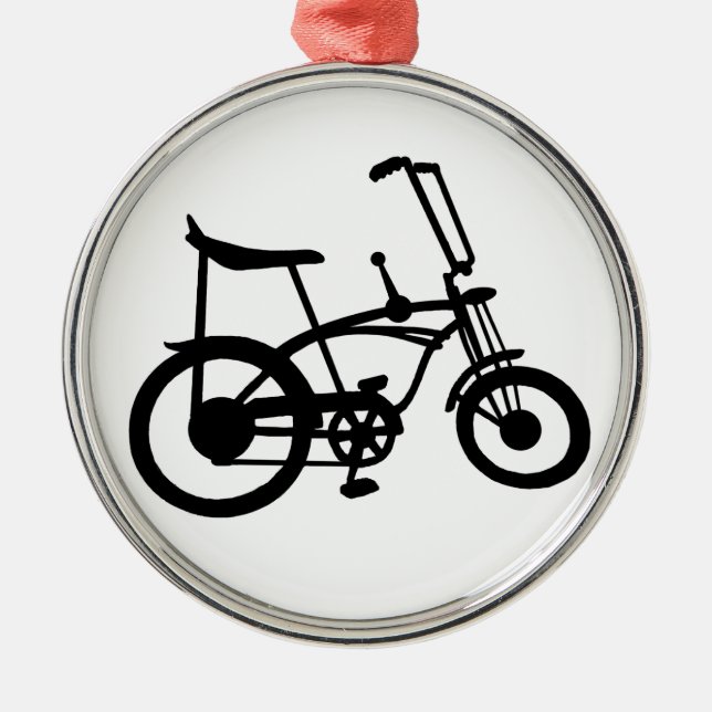 CLASSIC 60'S BIKE BICYLE SCHWINN STINGRAY BIKE METAL ORNAMENT (Front)
