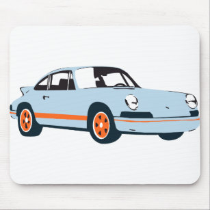 Classic 911 Racing Livery Mouse Pad