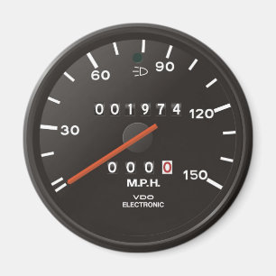 Classic 911 speedometer (old air-cooled car) magnet