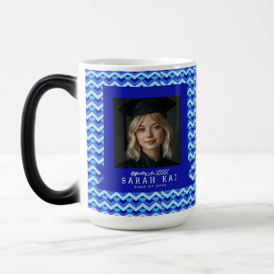 Classic Abstract Print Graduation Party Magic Mug