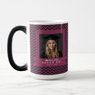 Classic Abstract Print Husband  Graduation Gift Magic Mug