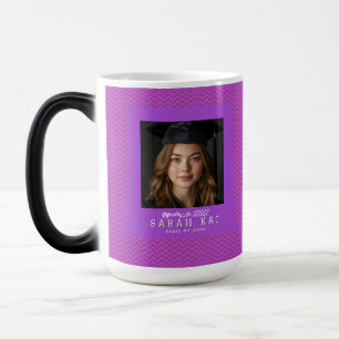 Classic Abstract Print Mom Graduation Gift Magic Mug