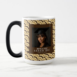 Classic Abstract Print Photo Keepsake Magic Mug