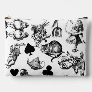 Classic Alice adventures in wonderland characters Accessory Pouch