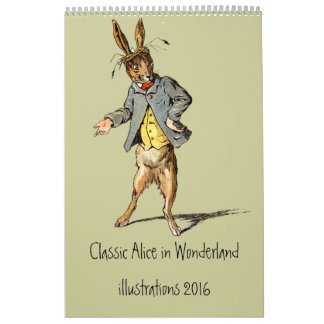 Classic Alice au pays des merveilles Calendrier 20
