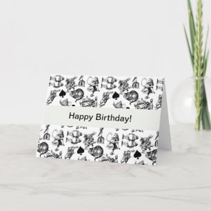 Classic Alice in Wonderland Characters: Original Card