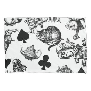  Classic Alice in Wonderland Characters: Original  Pillowcase