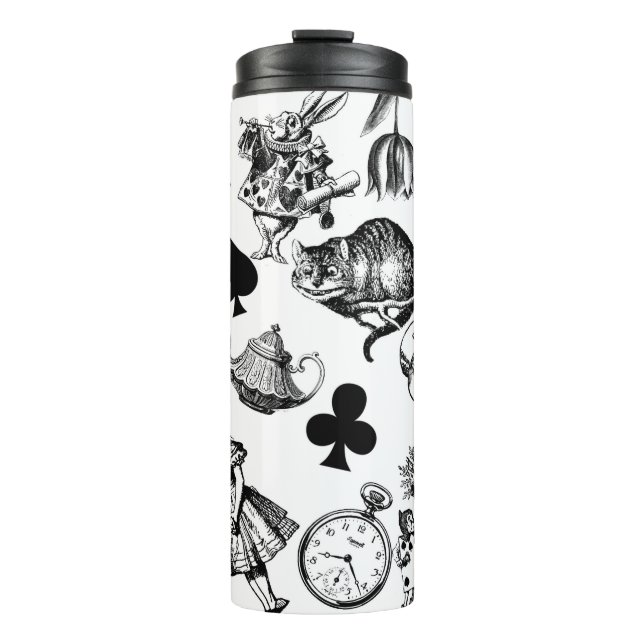  Classic Alice in Wonderland Characters: Original  Thermal Tumbler (Front)