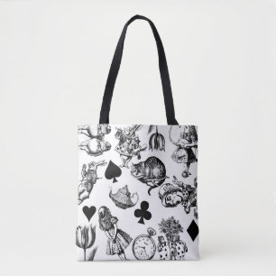  Classic Alice in Wonderland Characters: Original  Tote Bag