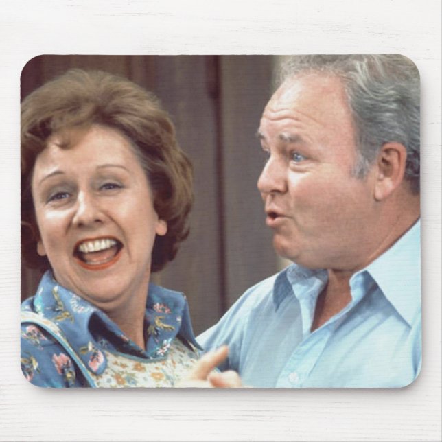 Classic All in the Family Mouse Mat (Front)