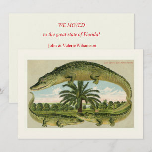 Classic Alligator Moving Announcement
