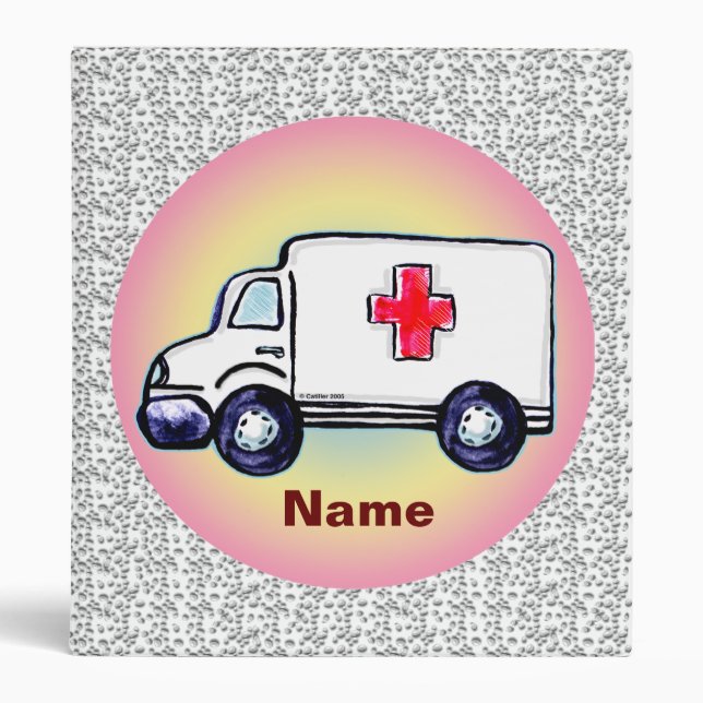 Classic Ambulance  Binder (Front)