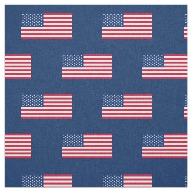 Classic American Flag Fabric (Swatch)