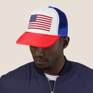Classic American Flag Trucker Hat