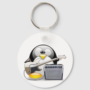 Classic American Guitar and Amplifier Tux Keychain