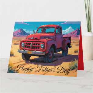 Classic American Pickup  Card