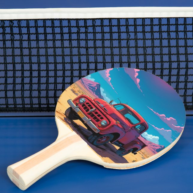 Classic American Pickup Ping Pong Paddle (Insitu)