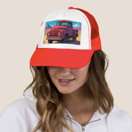 Classic American Pickup  Trucker Hat