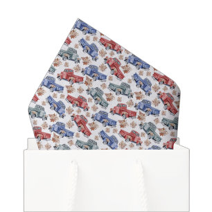 Classic American Pickup Trucks Tissue Paper