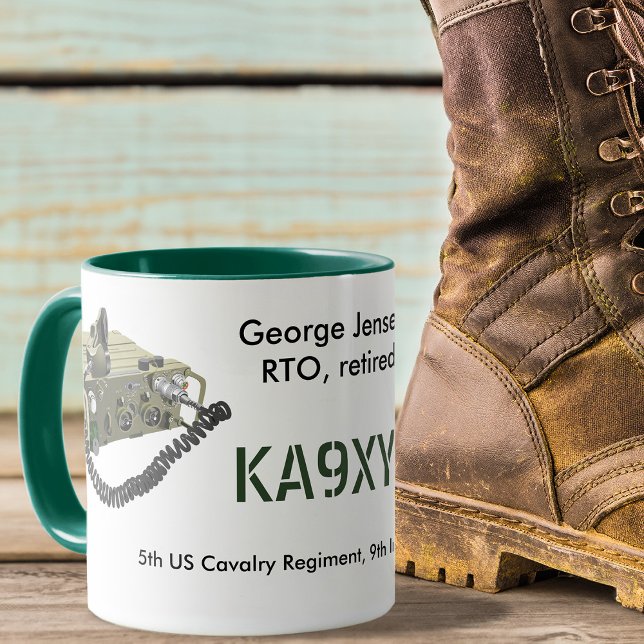 Classic AN/PRC-77 Military Portable Transceiver  Mug (Creator Uploaded)